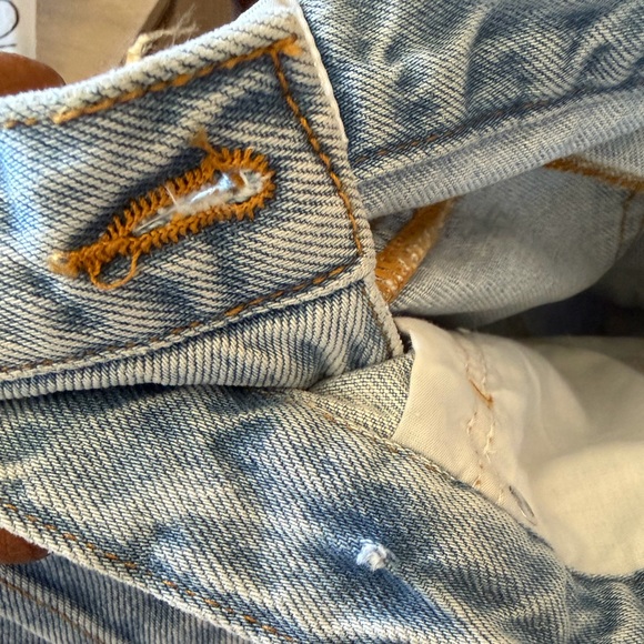 Light Blue Denim Jorts - Picture 5 of 5